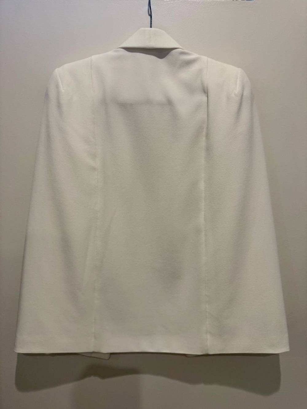 Tahari ASL Women's Ivory Cape Open Blazer - Picture 2 of 9